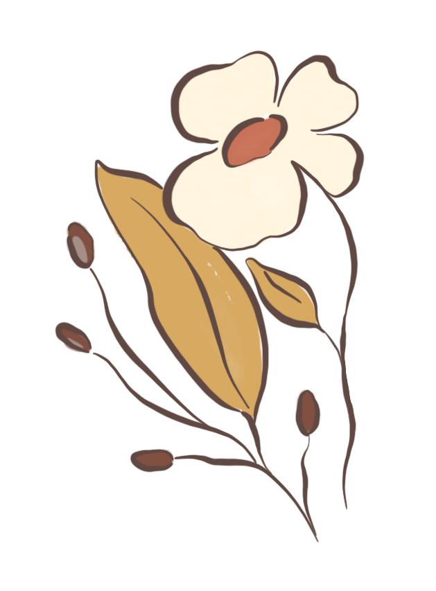 Colección Raíces, para Loen_Diseño Flores del Campo en Beige y Celeste. Diseños exclusivos de ©2025, Angelica Venegas
